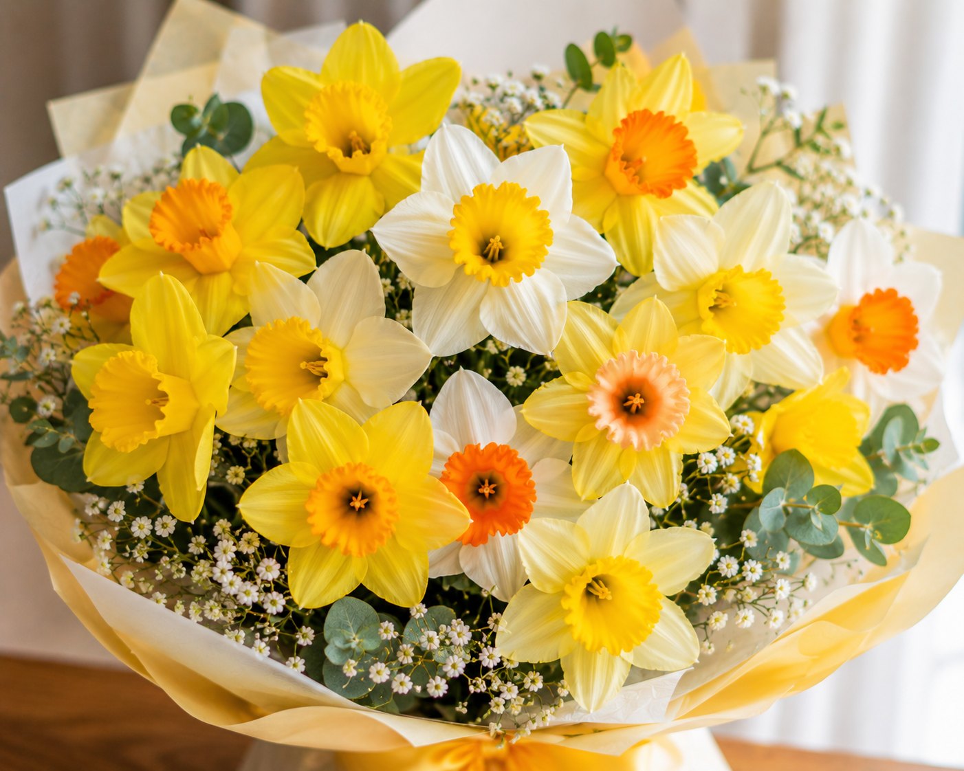 Daffodils bouquet