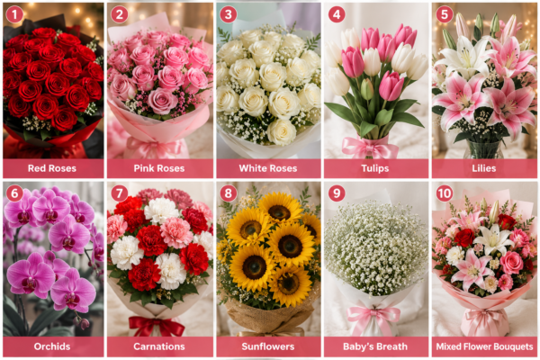 10 Valentine Flowers