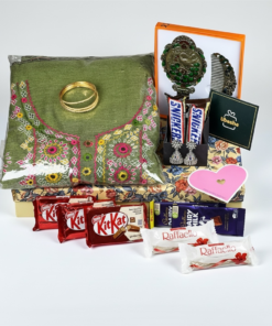 Alternative view of Radiant Moments Gift Basket for Her