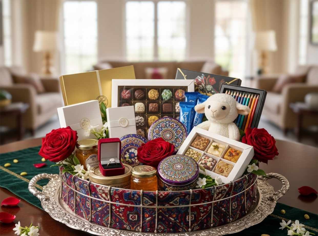 Wedding & Engagement Basket Ideas (Elegant & Luxury Options)