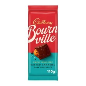 Cadbury Bournville Salted Caramel Dark Chocolate 110g (1)