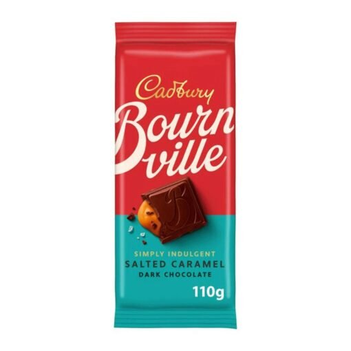 Cadbury Bournville Salted Caramel Dark Chocolate 110g (1)