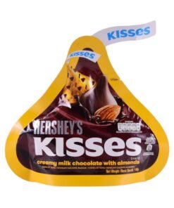 Hersheys Kisses Creamy Milk Chocolate With Almonds 146gm