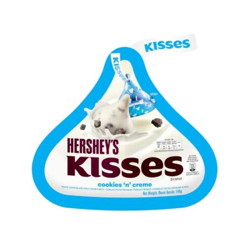 Hersheys Kisses Cookies N Creme 146gm