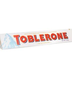 Toblerone Chocolate White With Honey & Almond Nougat 100g