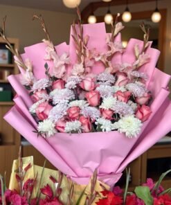 Roses & Gladiolus Bouquet