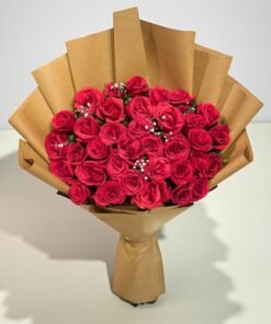 Roses & Baby’s Breath Bouquet