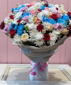 Local Roses & Tuberoses Bouquet