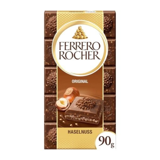 Ferrero Rocher Original Milk Chocolate Bar 90g